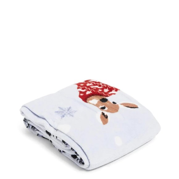 Vera Bradley Bedding Vera Bradley Merry Mischief Snow Day Throw